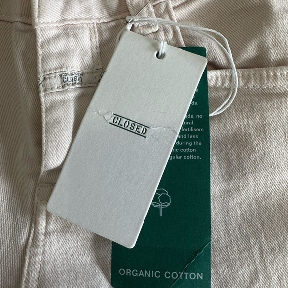 NWT Closed ''Baker'' Mid-Rise Jeans in Rose Quartz Pink Size 24 - Picture 11 of 16